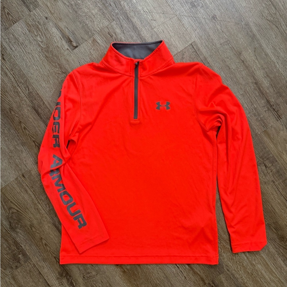 Under Armour • Boy’s Fluorescent 1/4 Zip Pullover